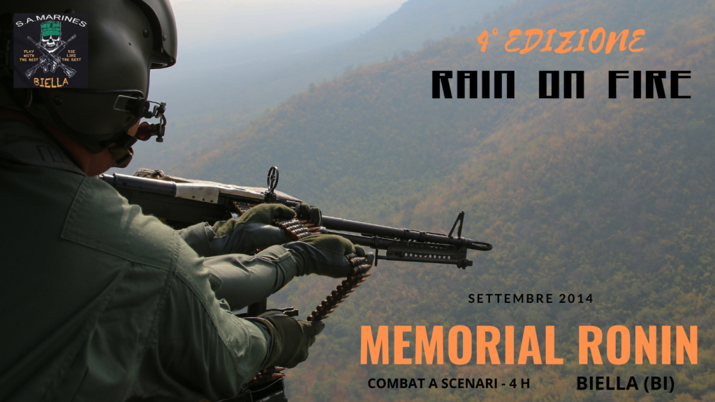Locandina Memorial Ronin 2014