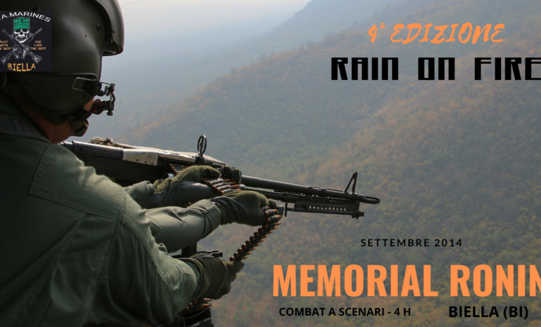 Locandina Memorial Ronin 2014