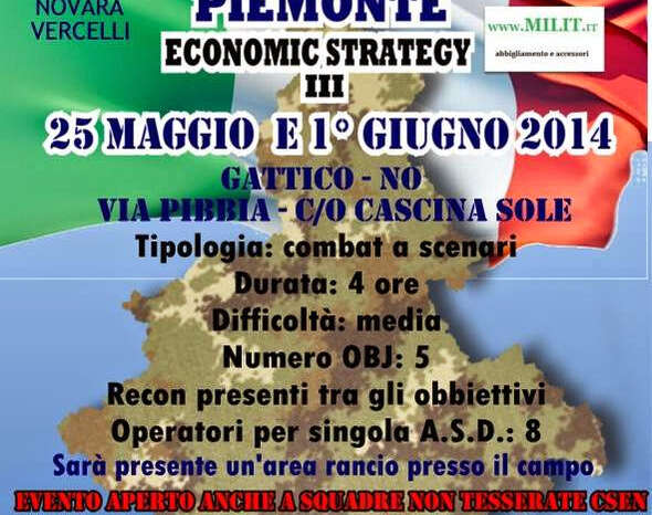 Locandina torneo Economic strategy III