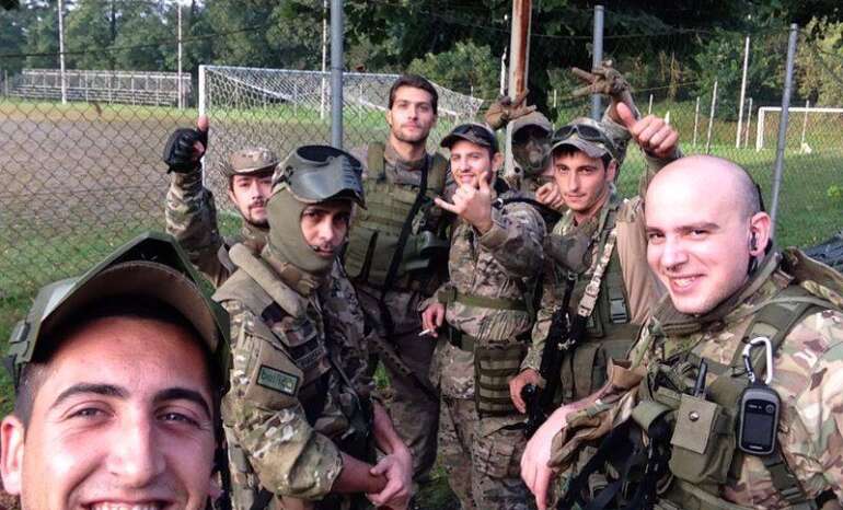 Selfie di squadra prima dell'IN al 1° Memorial Joker