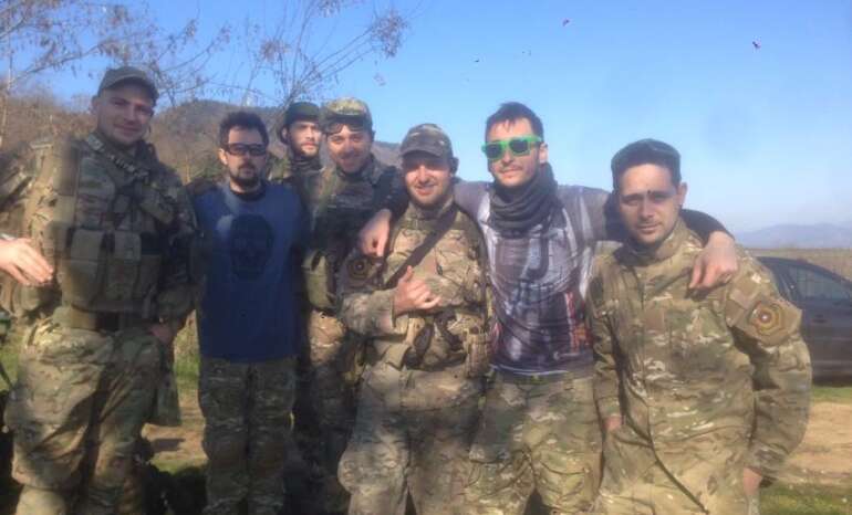 Pattuglia prima della partenza di Operazione Zumbido Brasileiro