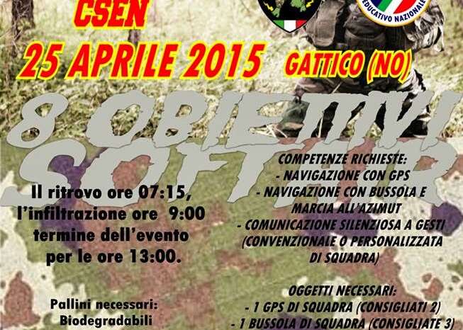 Locandina 2° Coppa Piemonte CSEN