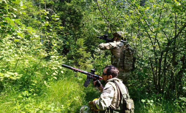Operatori in azione durante un' OBJ del torneo 38° Parallelo
