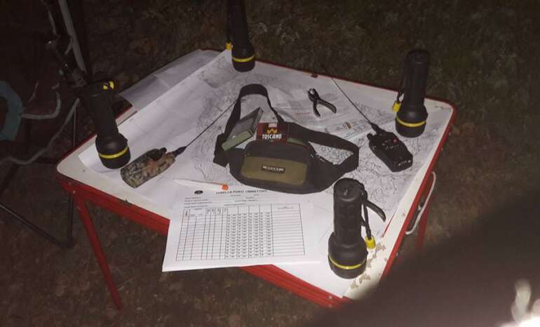 HQ dell'obj durante la fase notturna di Operazione Pietra Corva