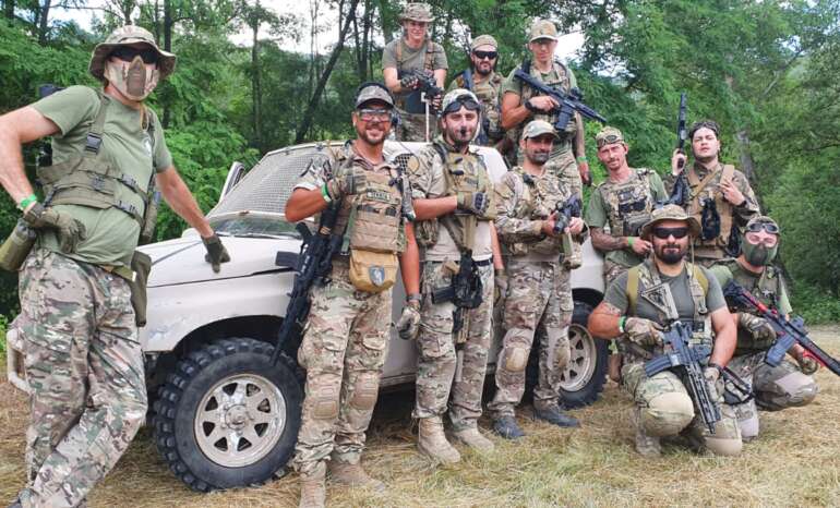 Squadra al completo alla fine dell'OBJ 6