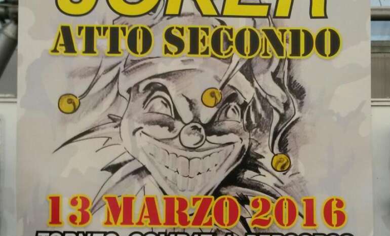 Locandina torneo combat a scenari Memorial Joker - Atto secondo