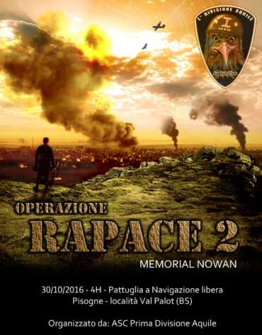 Locandina Operazione Rapace 2 - Memorial Nowan