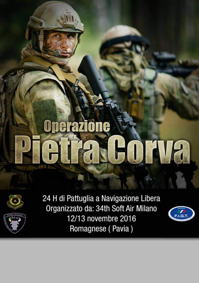 Locandina torneo 24h a navigazione libera Operazione Pietra Corva