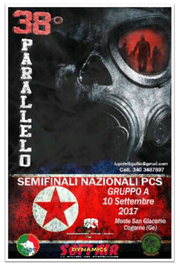 Locandina semifinali nazionali PCS 38° Parallelo