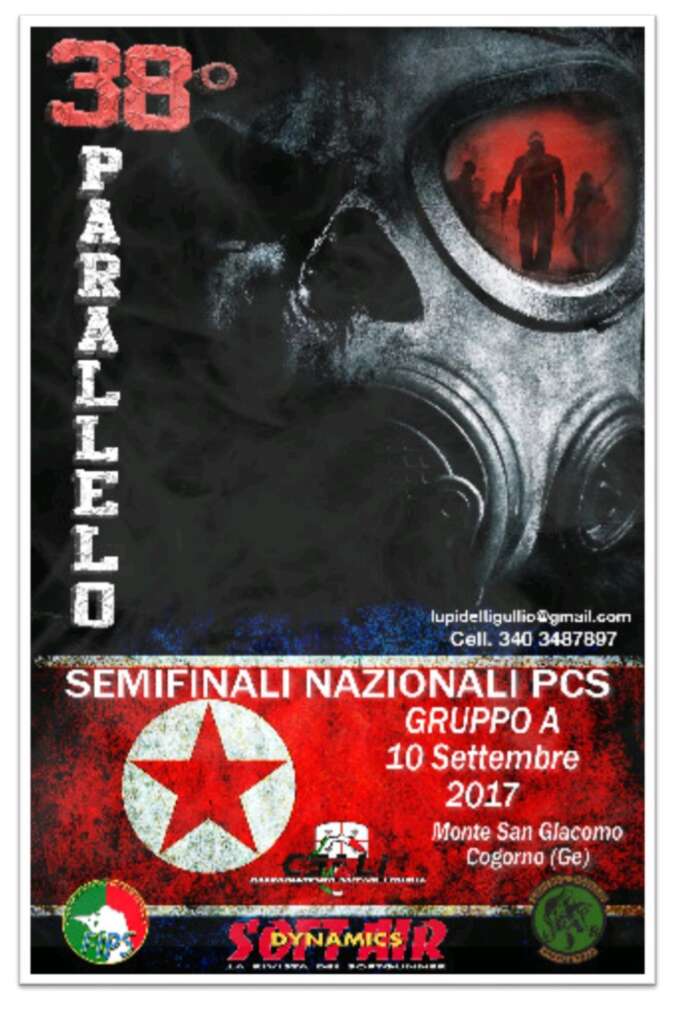 Locandina semifinali nazionali PCS 38° Parallelo