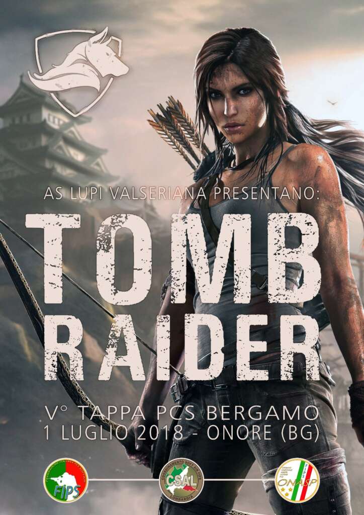 Locandina 5° tappa campionato PCS Tomb Raider