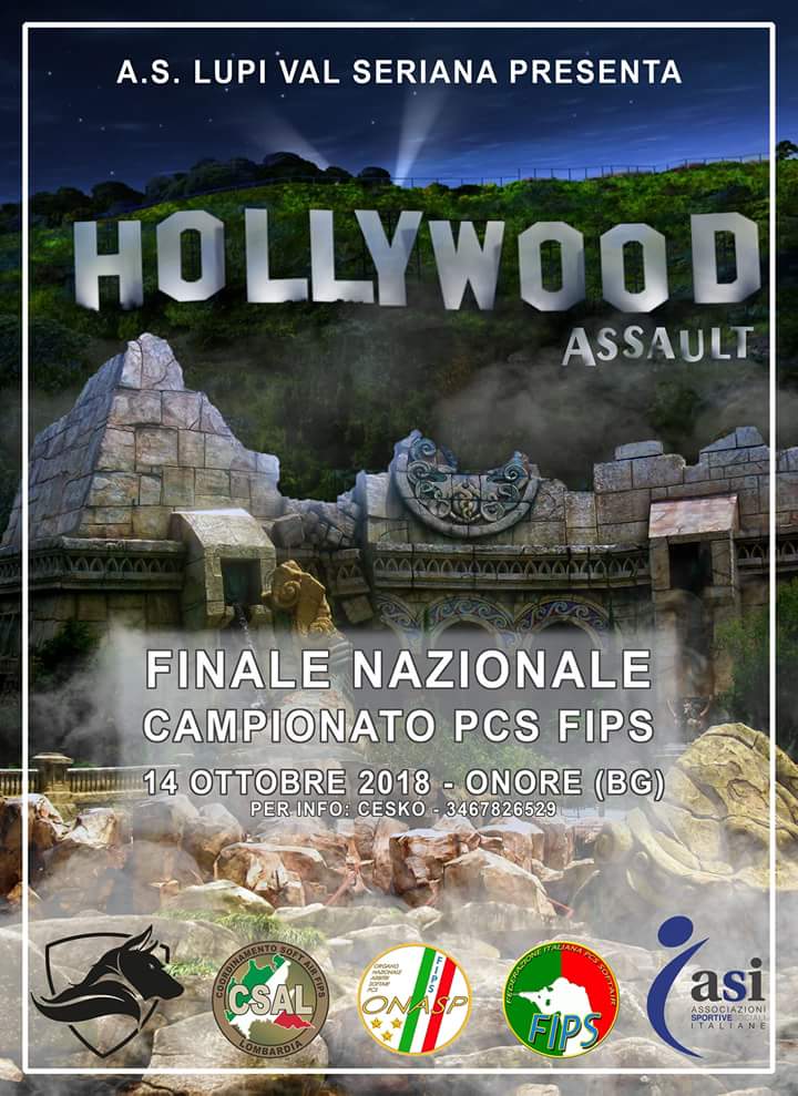 Locandina finale nazionale campionato PCS FIPS