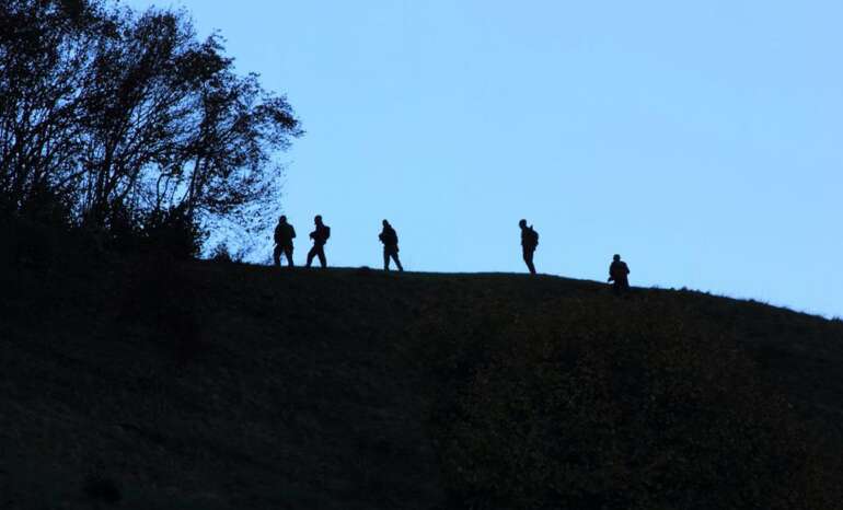 Pattuglia Tactical Seals in avvicinamento all'obj 1