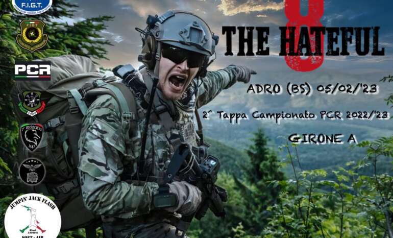 Locandina torneo F.I.G.T. 2023 The Hateful8