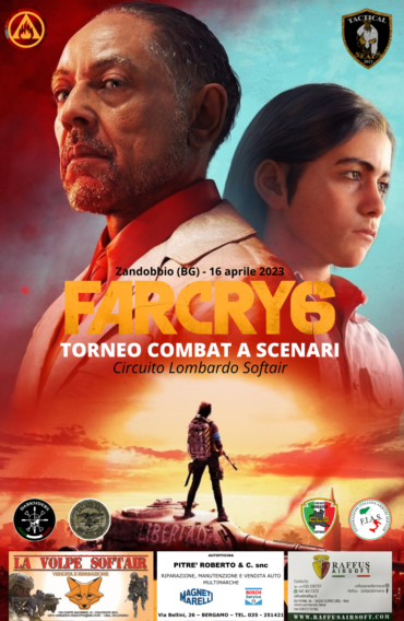 Locandina torneo organizzato dai Tactical Seals per il campionato C.L.S. 2023 FarCry6