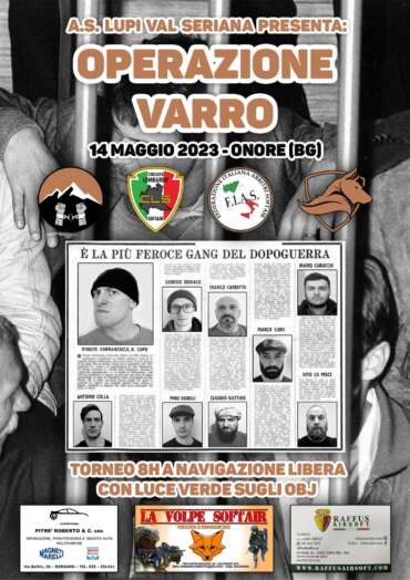 Locandina torneo C.L.S. Operazione Varro