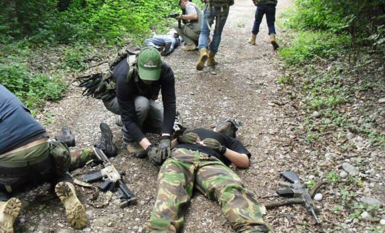 Immagine della squadra durante l'OBJ Pablo 6