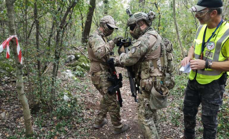 Campo minato sminato con successo