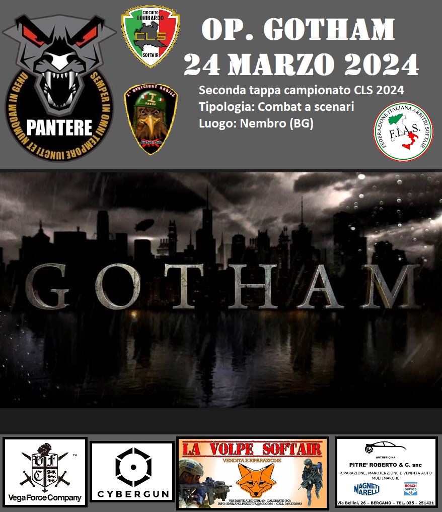 Locandina Op. Gotham
