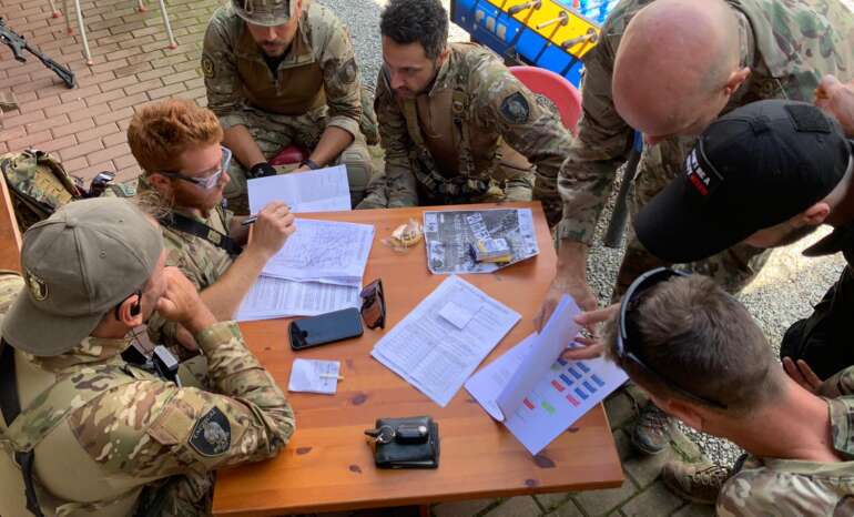 Foto preparazione e concentrazione pre torneo